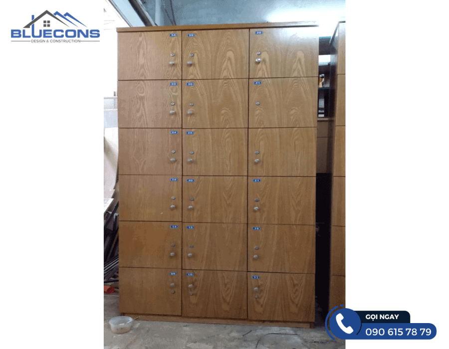 Tủ Locker 18 Ngăn 2 tủ locker 18 ngăn