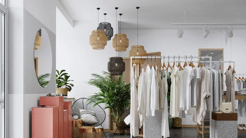 thiết kế shop thời trang nữ nhỏ đẹp
