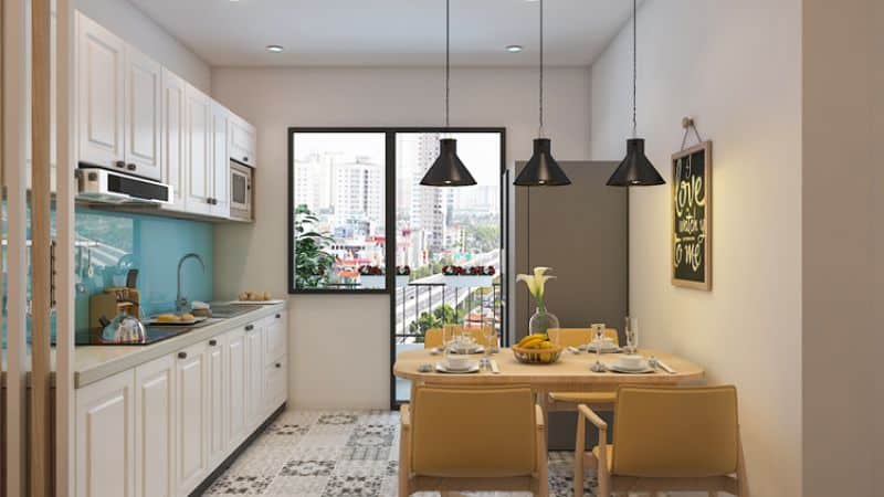 Thiết Kế Bếp Chung Cư Hiện Đại 2 Thiết Kế Bếp Chung Cư Hiện Đại