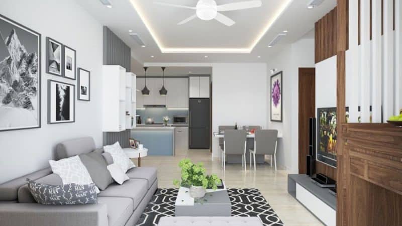 Thiết Kế Chung Cư Tối Giản 5 thiết kế chung cư tối giản
