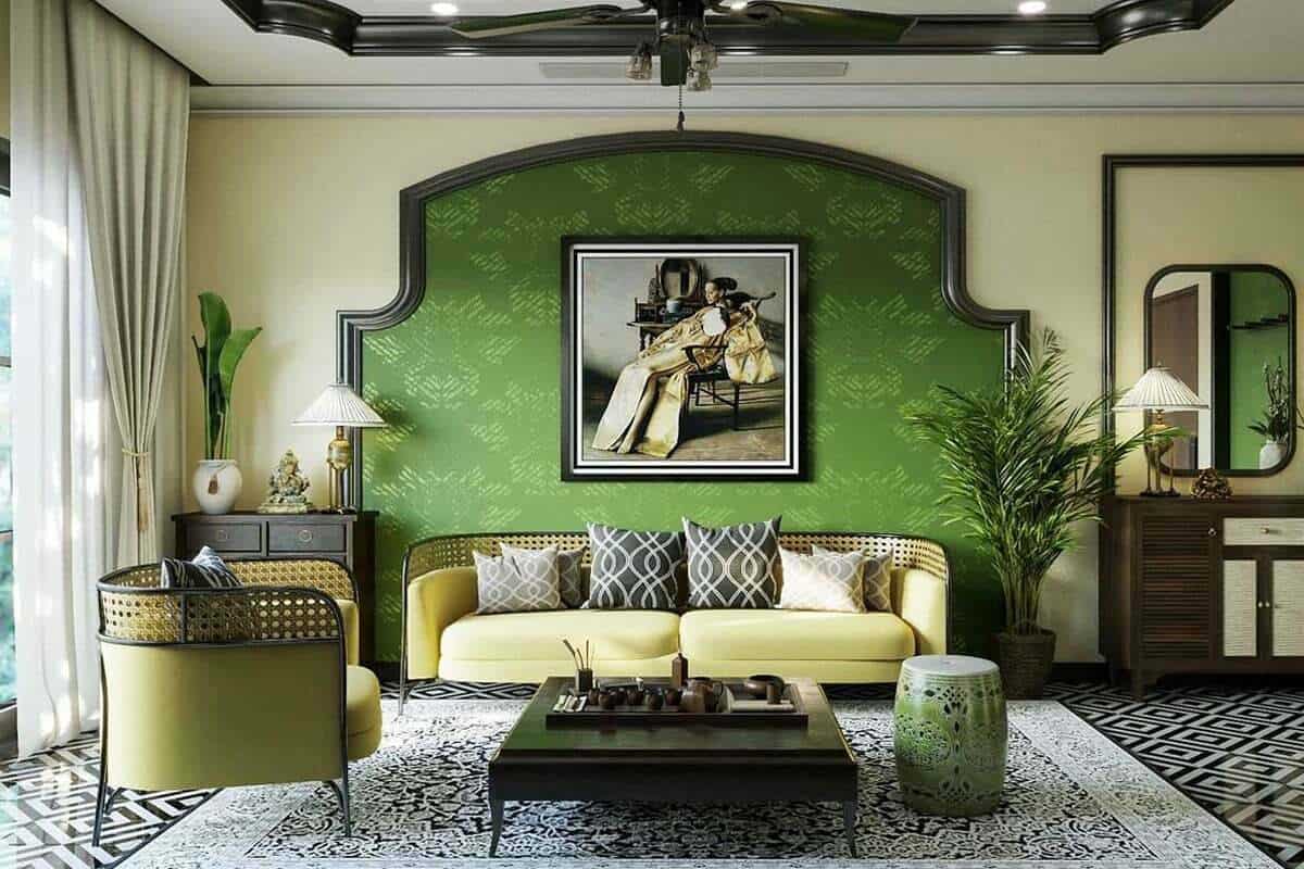 Mẫu Thiết Kế Chung Cư Phong Cách Indochine 5 Mẫu Thiết Kế Chung Cư Phong Cách Indochine