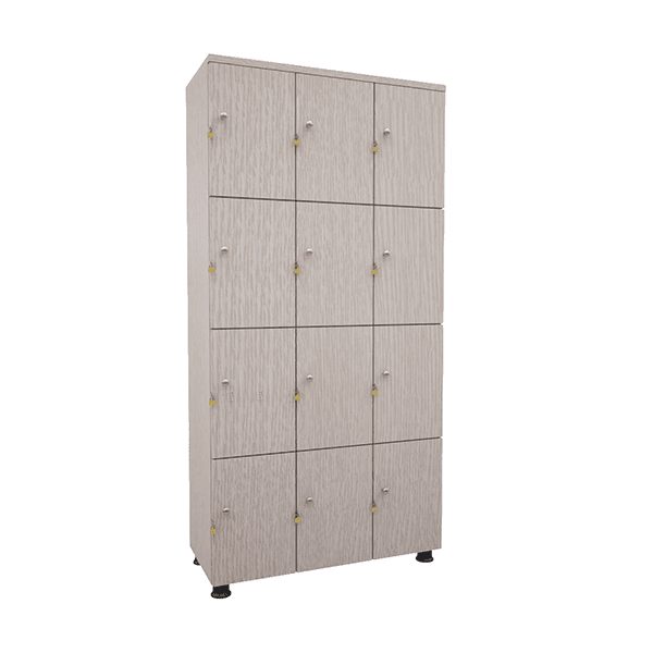 tu locker go 12 ngan