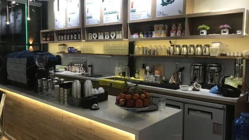 Cách Bố Trí Quầy Pha Chế Cafe