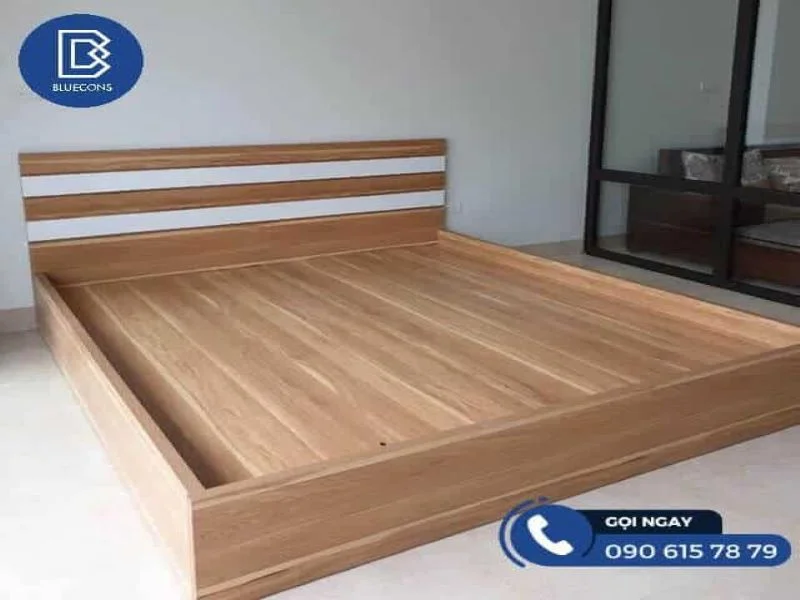 giường gỗ 3 vai