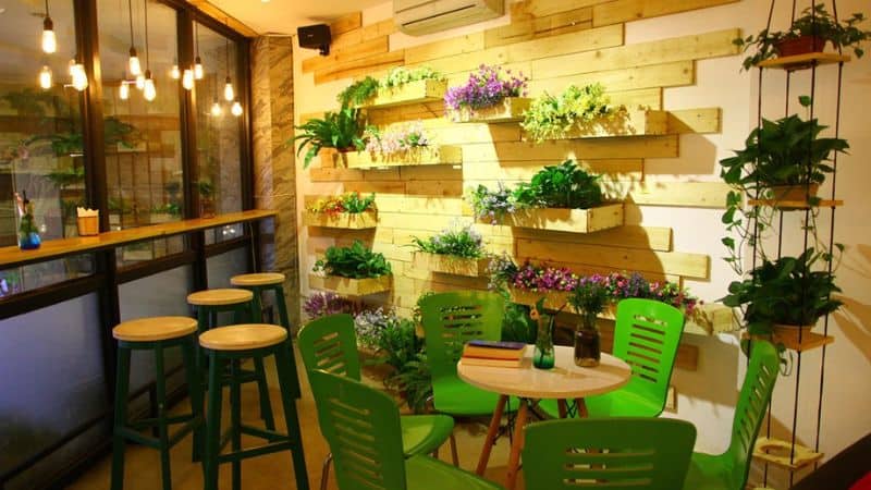 Quầy Pha Chế Nhỏ 8 cách trang trí quán cafe nhỏ đẹp