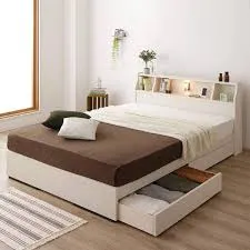 gam-mau-sang-va-thiet-ke-don-gian Mẫu giường ngủ gỗ mdf đẹp