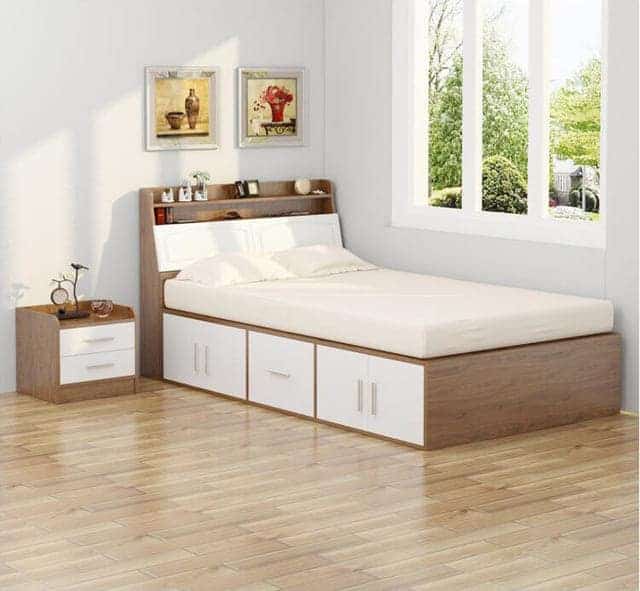 Giường Ngủ 1M2 Gỗ MDF 5 giường ngủ 1m2 gỗ công nghiệp