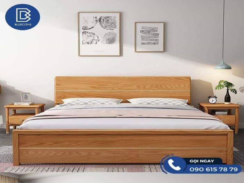 Giường Ngủ Gỗ 3 Vai 5 giường gỗ 3 vai