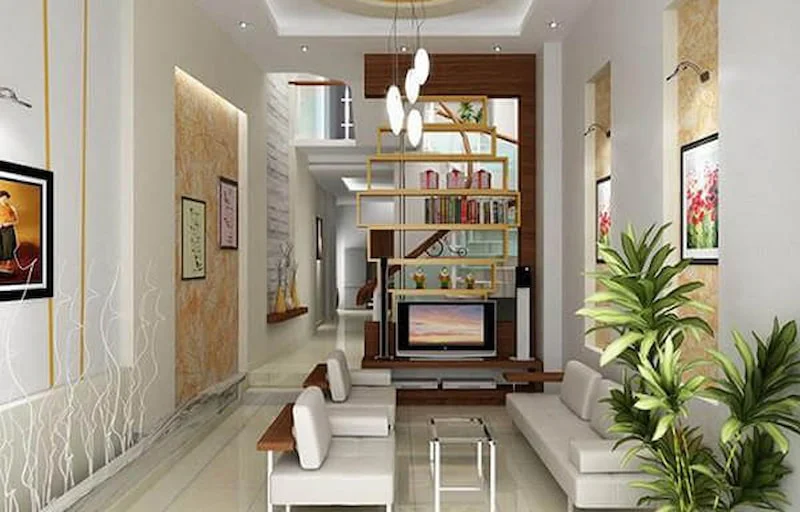 thiết kế nội thất nhà ống mặt tiền 3m