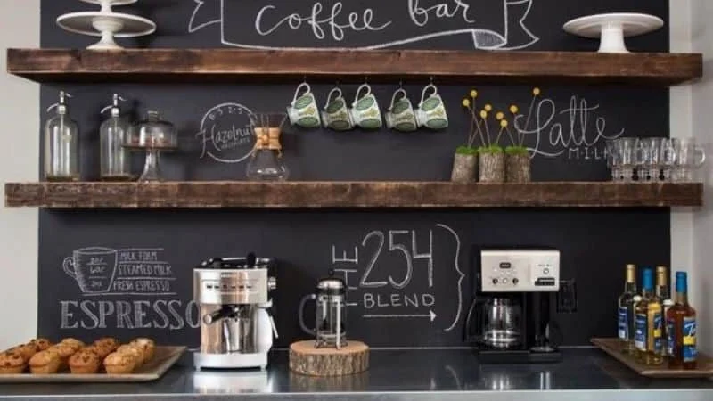 Cách Bố Trí Quầy Pha Chế Cafe