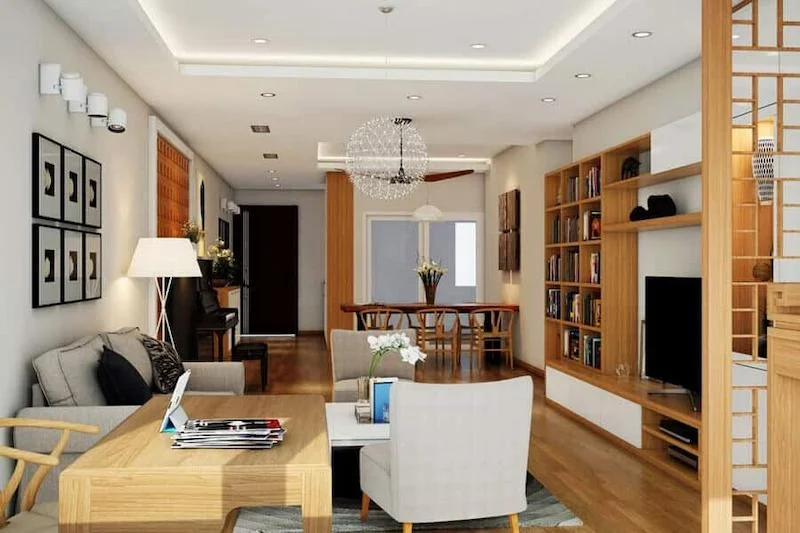 nội thất nhà 5x20