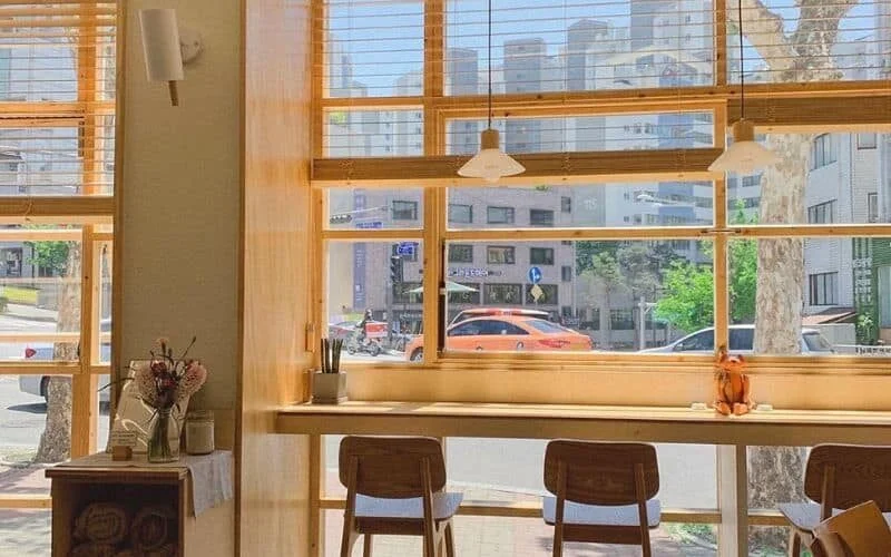 thiết kế quán cafe phong cách hàn quốc
