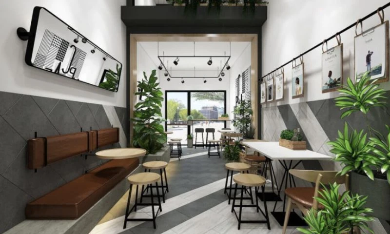 quan-cafe-nha-ong-sieu-an-tuong Thiết Kế Quán Cà Phê 2 Tầng