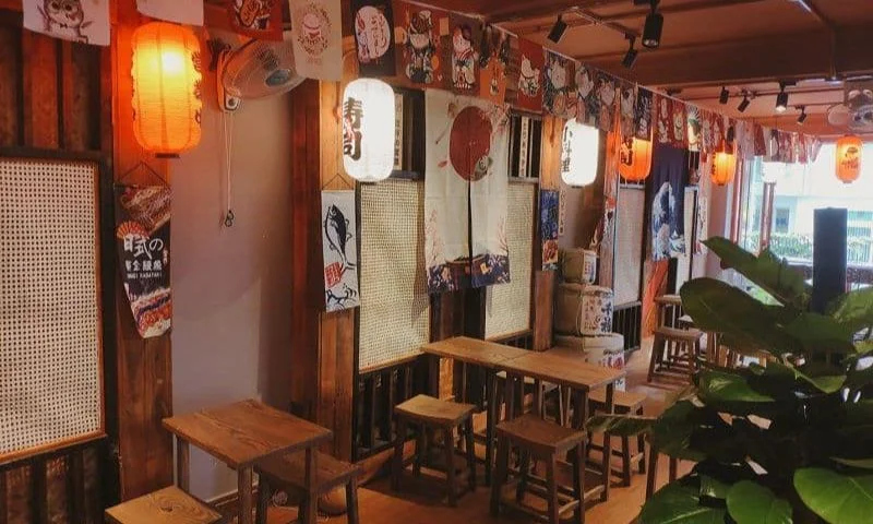 thiết kế quán cafe phong cách nhật bản