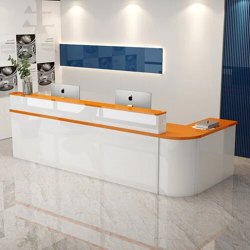 Quầy Lễ Tân Chữ L đẹp Hcm