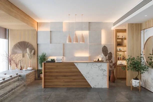 quay-le-tan-spa-vip Quầy lễ tân spa