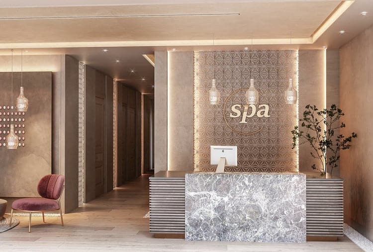 Quầy Lễ Tân Spa 8 Quầy Lễ Tân Xịn