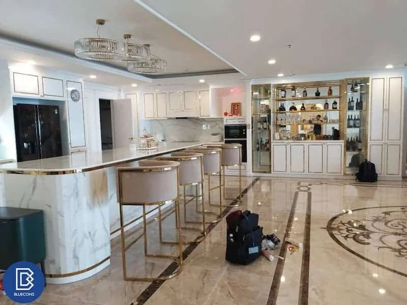 phí thiết kế nội thất nhà phố