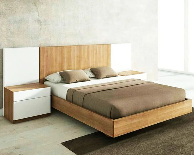 mẫu giường ngủ gỗ mdf đẹp