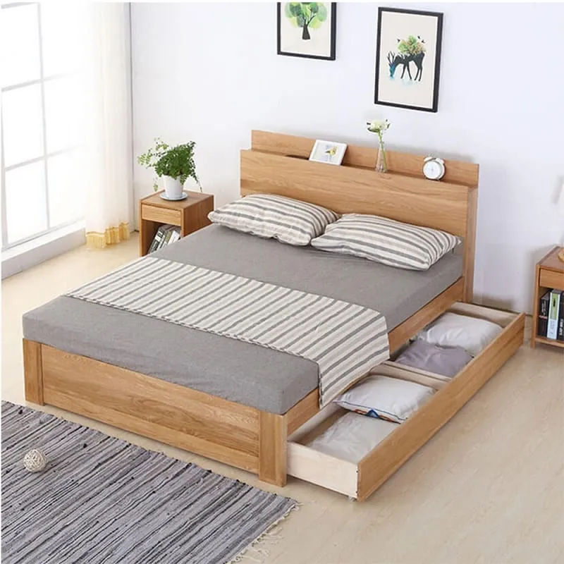 thiet-ke-don-gian-co-nhieu-ngan Mẫu giường ngủ gỗ mdf đẹp