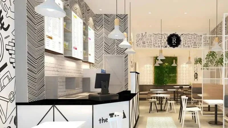 Cách Bố Trí Quầy Pha Chế Cafe
