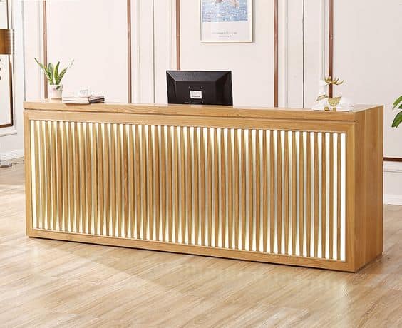 Quầy Lễ Tân Cao Cấp 13 10 Mẫu Quầy Lễ Tân 2