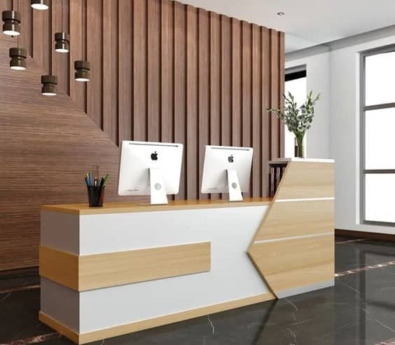 thiẾt KẾ VÀ Thi CÔng QuẦy LỄ TÂn RẺ ĐẸp 2023