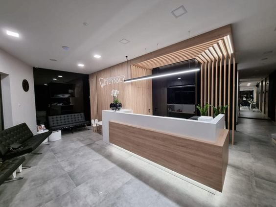 Quầy Lễ Tân Văn Phòng 9 Lt9