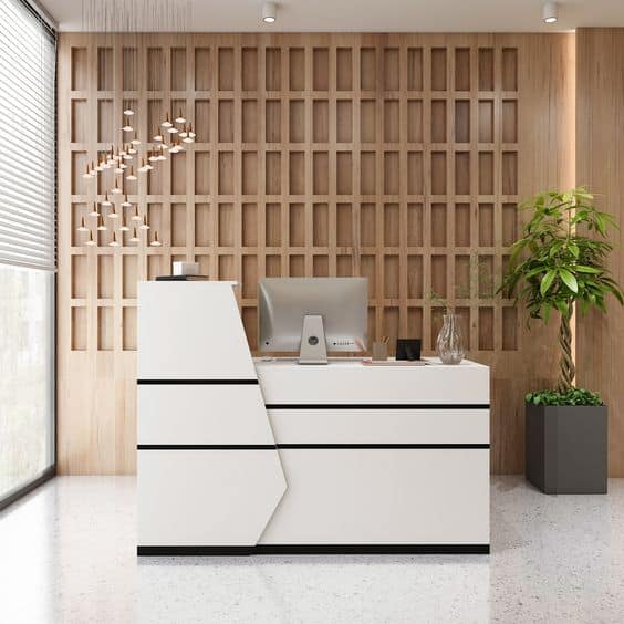 5+ Mẫu Quầy Lễ Tân Nhà Nghỉ 31 Nhỏ Gọn 3