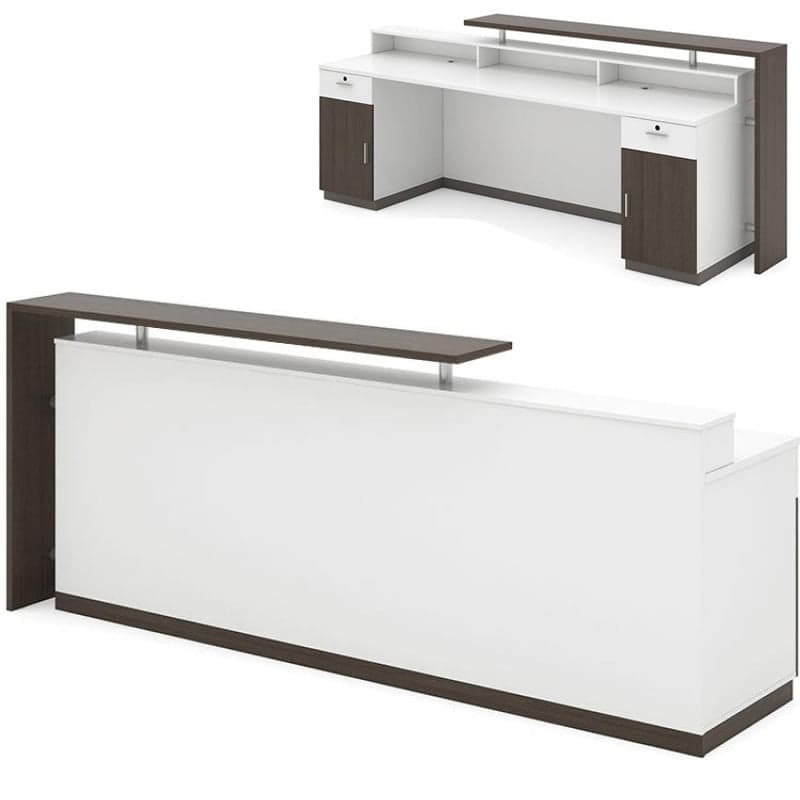 Quầy Lễ Tân Hiện Đại 18 Quay Le Tan Qlt2511