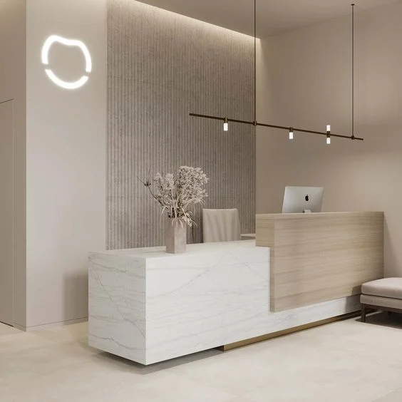Thiết Kế Quầy Lễ Tân Spa 5