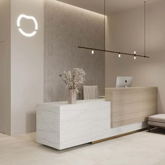 Thiết Kế Quầy Lễ Tân Spa 5