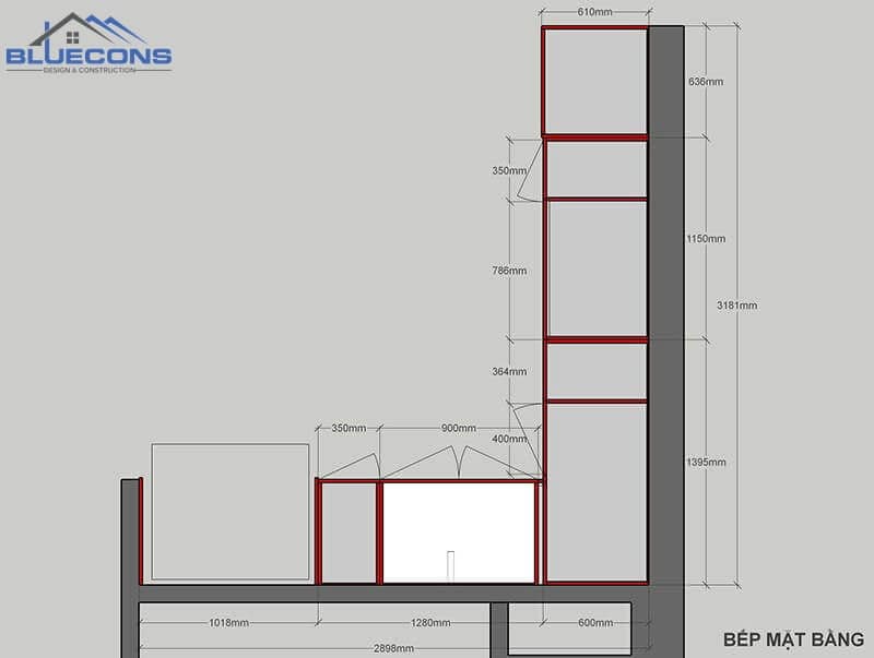 30+ mẫu thiết kế tủ bếp đẹp, phù hợp mọi không gian nhà bếp 29 30+ mẫu thiết kế tủ bếp đẹp, phù hợp mọi không gian nhà bếp