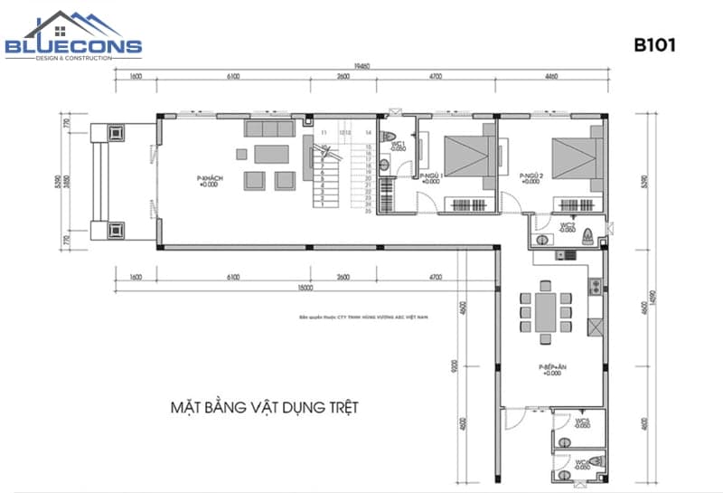 25+ mẫu bản vẽ nhà đơn giản, đẹp và sang trọng nhất 15 25+ mẫu bản vẽ nhà đơn giản, đẹp và sang trọng nhất