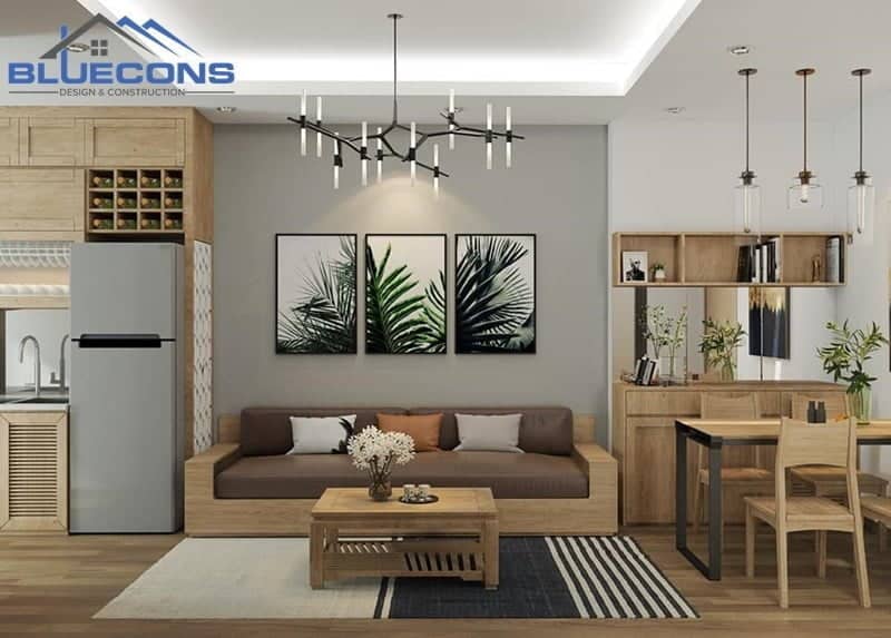 Thi Công Nội Thất Chung Cư 36 Bluecons - Thi công nội thất chung cư uy tín