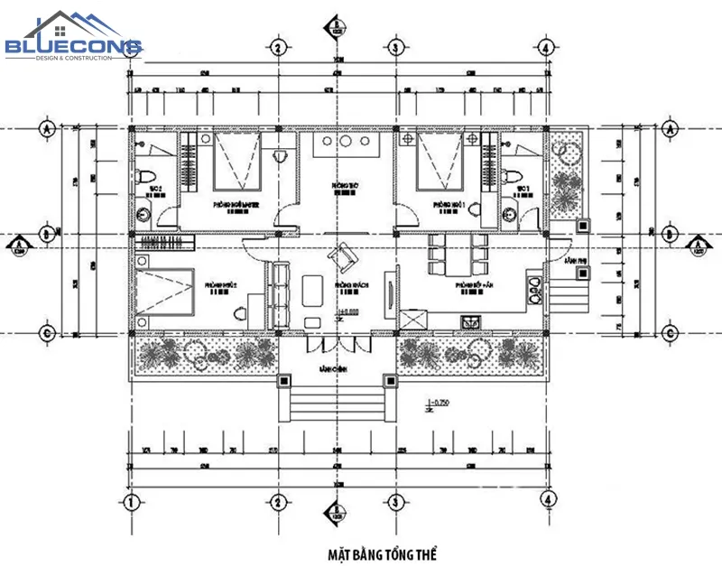Cach-doc-ban-ve-nha-don-gian 25+ mẫu bản vẽ nhà đơn giản, đẹp và sang trọng nhất