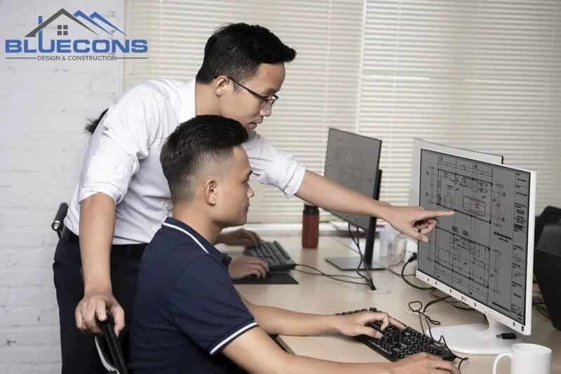 Quy trình thi công nội thất chung cư tại Bluecons