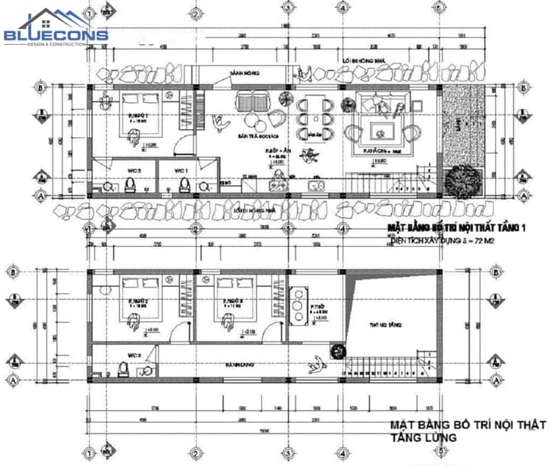 25+ mẫu bản vẽ nhà đơn giản, đẹp và sang trọng nhất 4 25+ mẫu bản vẽ nhà đơn giản, đẹp và sang trọng nhất