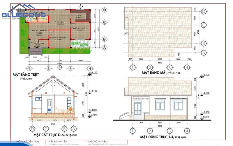 ban-ve-nha-don-gian-tai-bluecons 25+ mẫu bản vẽ nhà đơn giản, đẹp và sang trọng nhất