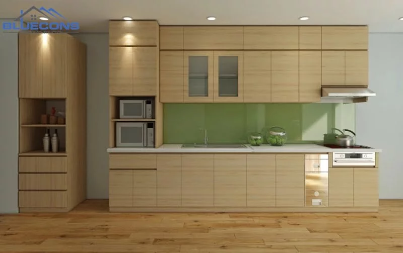 Đặt tủ bếp ở vị trí phù hợp