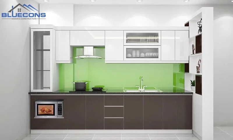 Mẫu thiết kế tủ bếp dành cho phòng bếp