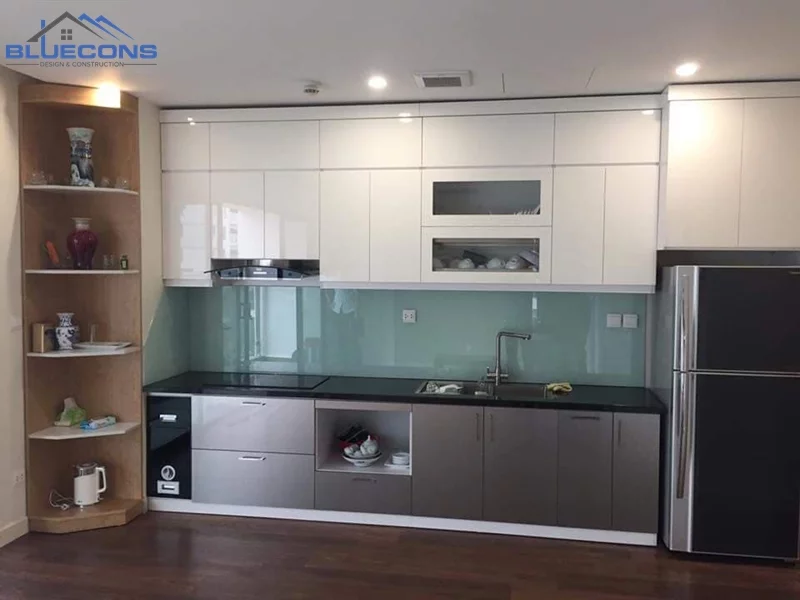 Thiết kế tủ bếp kịch trần