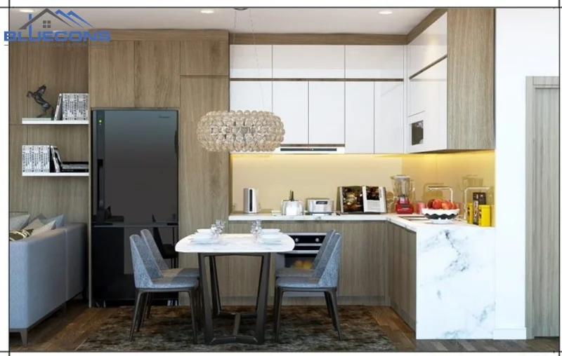 Tủ bếp dành cho người mệnh Thổ