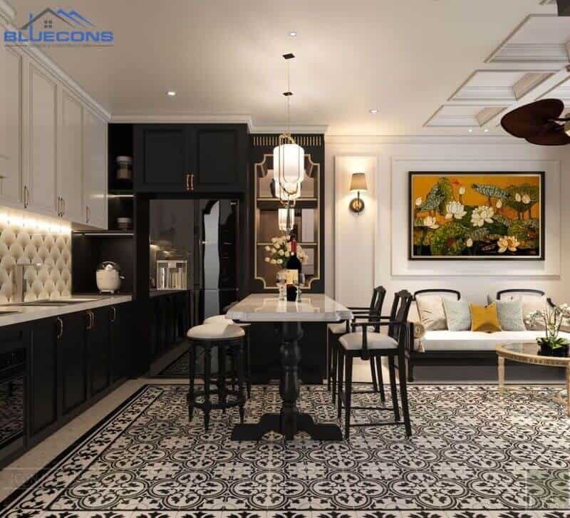 50+ mẫu nhà bếp đẹp, hiện đại và tiện nghi về công năng 28 Mẫu nhà bếp đẹp Indochine
