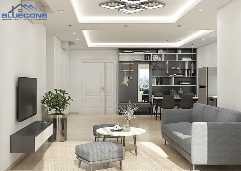 Bảng báo giá thiết kế nội thất cập nhật mới nhất 2023 26 Nội thất chung cư đẹp hiện đại