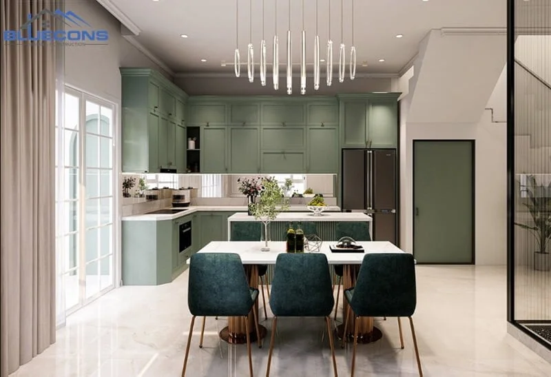 Nội thất phòng bếp sang trọng