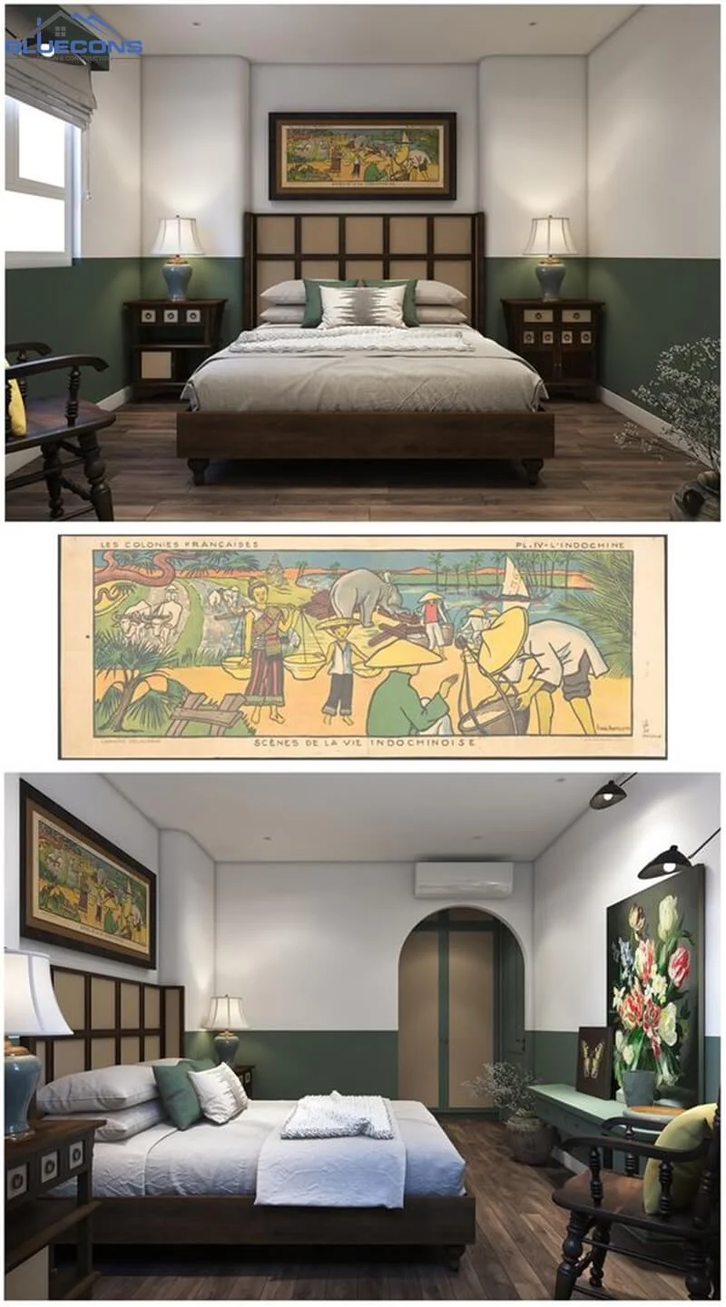 Nội thất phong cách Đông Dương