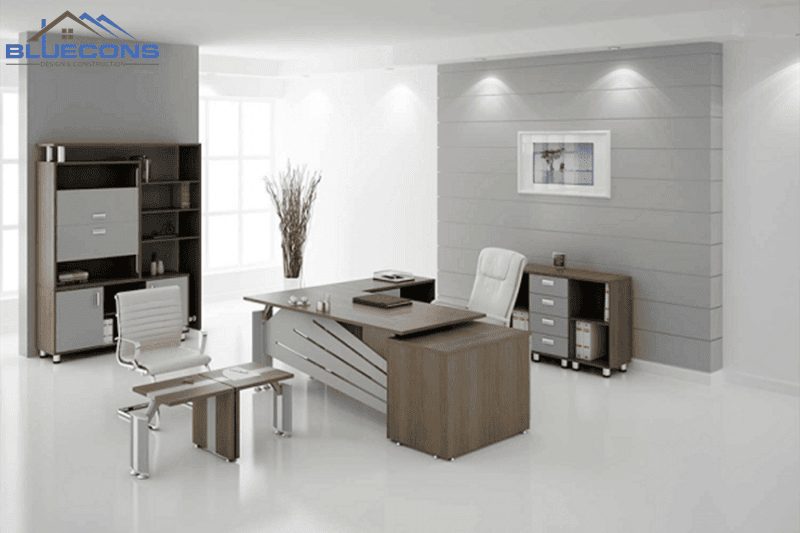 Thi Công Nội Thất Văn Phòng – Setup Chuyên Nghiệp, Giá Cạnh Tranh 10 Noi that van phong giam doc go cong nghiep