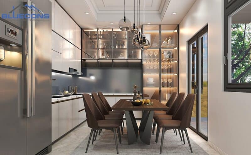 Bảng báo giá thiết kế nội thất cập nhật mới nhất 2023 30 Thiết kế nội thất phòng bếp