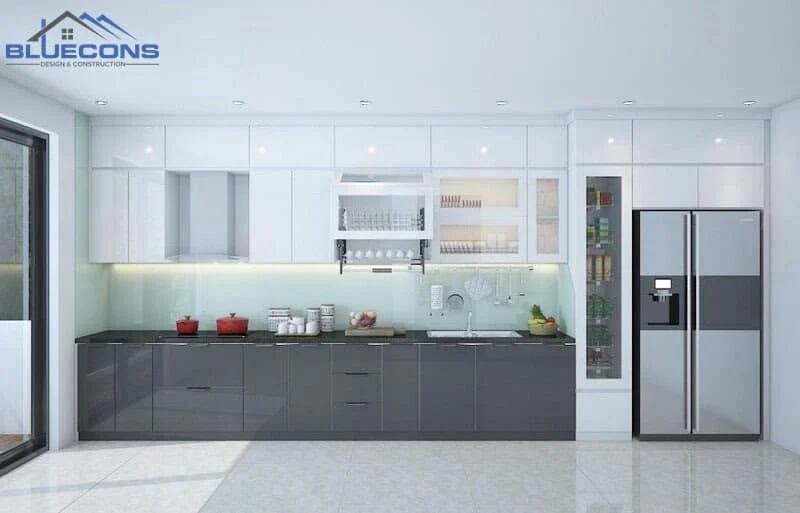 Mẫu nhà bếp đẹp đơn giản